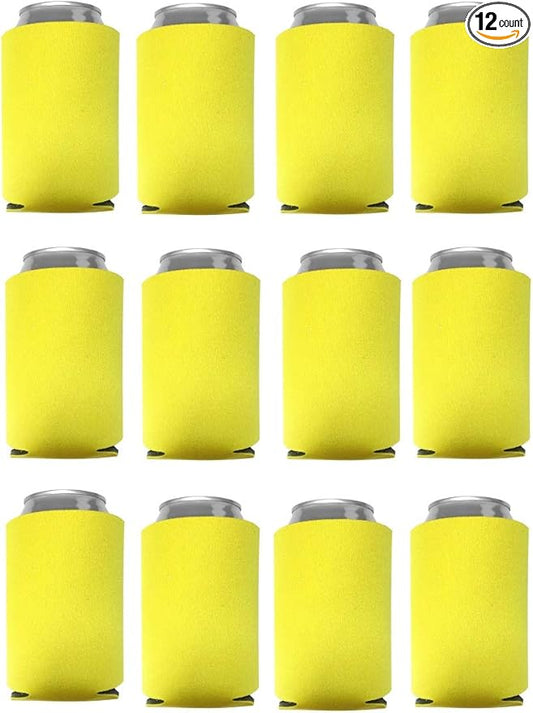 Can Cooler Sleeves Blank Poly Foam