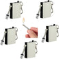 5 Pieces of Emergency Survival Camping Fire Starter Set, Forever Lighter, Flint Metal Match, Waterproof Keychain Permanent Match, Unlimited Waterproof Stick