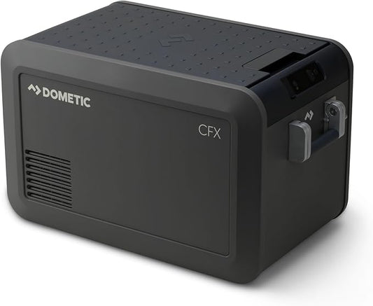 Dometic Portable Refrigerator and Freezer with ICE Maker, Powered by AC/DC or Solar