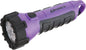 Dorcy 55 Lumen Floating Water Resistant LED Flashlight with Carabineer Clip, Purple (41-2508)