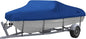 NEXCOVER Trailerable Boat Cover, Length: 14’-16’ Beam Width: up to 90”, Waterproof Heavy Duty Cover, Fits V-Hull, TRI-Hull, Runabout, Pro-Style, Bass Boat, Storage Bag & Tightening Straps Included.
