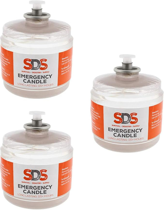 SDS Liquid Oil Candles Votive Candle Fuel Survival Candles Long Burning Candles for Emergency Candle 115 Hours