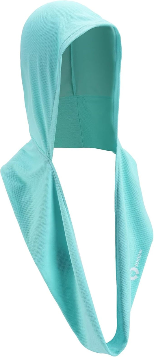 Sukeen Cooling Hoodie Towel - The Ultimate Accessory for Staying Cool and Comfortable in Hot Weather, Works Like Traditional Cooling Towels and with More Coverage and Style