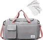 NPBAG Women Travel Duffel, Multi Functional Large Expandable Weekender Carry-on Tote, Gym Workout Overnight Bag, Mommy Hospital Bag for Labor and Delivery