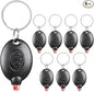 8 Pack Ultra Bright Red LED Keychain Flashlight, Mini Red Light Keychain Flashlight, Red Keychain Flashlight for Night Observation
