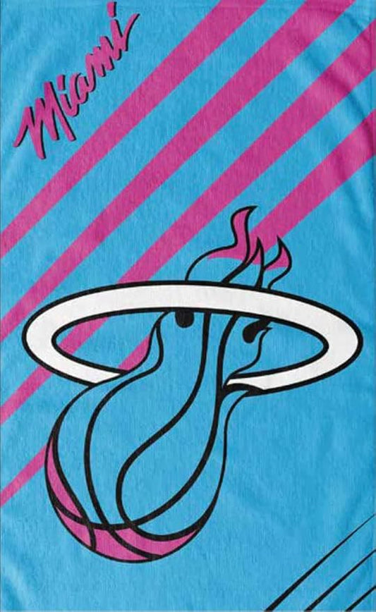 Pure Essence Miami Heat Beach Towel - Officially Licensed Merchandise