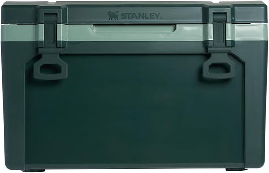Stanley Adventure Outdoor Cooler 50 qt | Heavy Duty Outdoor Camping Cooler with Easy Carry Side Handles | 6 Days Cooling Ice Chest for 82 Cans | Flat Top Doubles as Seat | BPA-Free | Sycamore