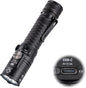 RovyVon S23 Search Flashlight, 4000 Lumens High Lumen Brightest Flashlight Long Throw Flashlight, 5000mAh Rechargeable Battery, IPX8 Waterproof EDC Flashlight Compact Duty Work Light with Lanyard