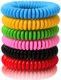 Mosquito Bracelets, 30 Pack Individually Wrapped, DEET Free, Natural and Waterproof Band