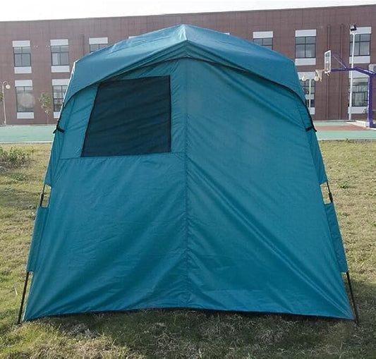 Outdoor Double Shower Tent Changing Room Privacy Portable Camping Shelters Oversize Space Instant Pop Up Privacy Tents for Camping