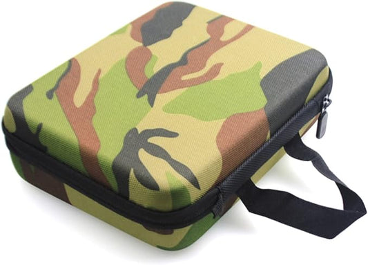 Radio Carrying Travel Case, for BAOFENG UV-82 All Series UV-82L UV-82x3, Protect Dual Band Two-Way Radio, Camouflage Walkie Talkie Carrying Handbag(Camo)