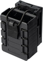 Compact Radio Holster Polymer Walkie-Talkie Case w/Duty Belt/MOLLE Vest Clip Two Ways Radio Pouch Interphone Carrier Sheath for Police Law Enforcement Security Firefighter Rescue EMS EMT