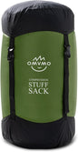 Compression Sack, 12L/19L/32L/46L/53L Water-Resistant Sleeping Bag Stuff Sack,Anti-Tear Ultra Light 400T 20D Nylon Storage Bag,Space Saving Gear for Camping Hiking Travel 1Pcs