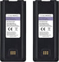 BAOFENG 2 Pack UV-25 Battery BL-UV25 for UV-25 Pro Max Radio Type-C Charging BL-UV25 High Capacity Li-ion Battery DC7.4V for Walkie Talkie Accessories