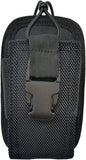 Two Way Radio Universal Tactical Holder Cases for GPS Photo uv-5r/88a/888s/md-390/GA-2S/BF-F8+/H777/UV82HP.Radios Pouch Bag for Two Way walkie talkie Adjustable Storage., Black