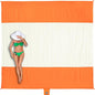 WEKAPO Beach Blanket Sandproof Waterproof, Extra Large Beach Mat, Oversized & Compact Sand Free Mat Quick Drying, Lightweight & Durable with 6 Stakes & 4 Corner Pockets