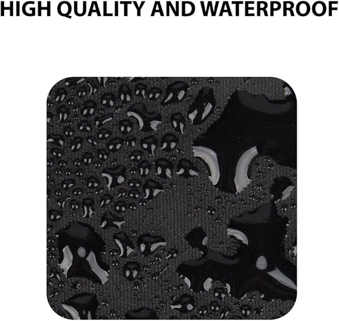 Gold Armour Rainfly Tarp for Hammock and for Tent, Camping Essentials Rain Fly Cover, Waterproof Lightweight Camping Accessories, Survival Camping Gear Camping Tent Accessories (Black)