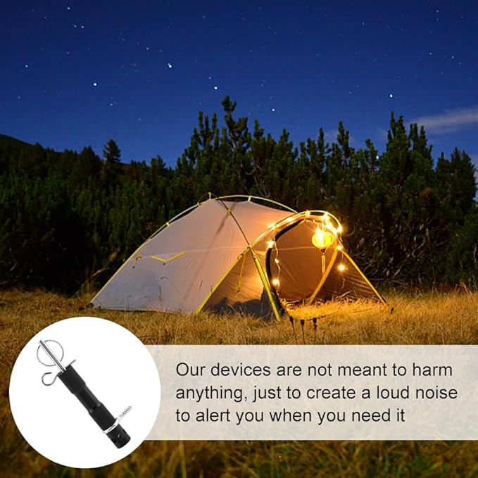 Perimeter Trip Alarm Camping Trip Wire Alarm Device Early Warning Security System for Camping Perimeter Trip Wire Alarm Device Use 209 Primers
