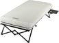 Coleman Camping Cot Air Mattress & Pump Combo Folding Camp Cot & Air Bed with Side Table & Battery-Operated Pump Great for Comfortable Outdoor Sleeping & Camping