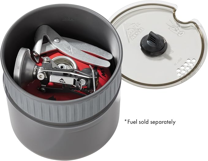 MSR PocketRocket Deluxe Ultralight Camping and Backpacking Stove Kit