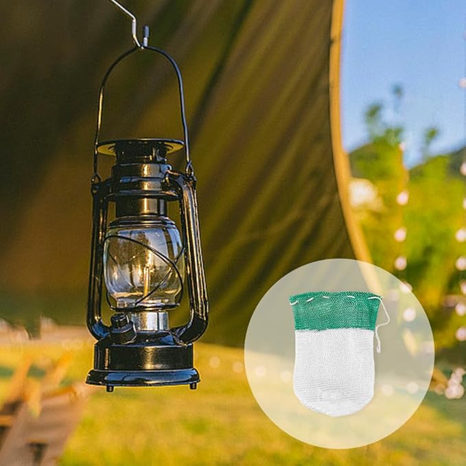 SUPERFINDINGS 60Pcs Camping Lanterns Mantles U Shape Mantles for Fueled Camping Lanterns Propane Lanterns Mantles Lantern Covers Mantles for Outdoor Camping Lantern