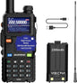 Ham Radio Handheld Baofeng Radio 5RM Long Range Walkie Talkies UV-5R Upgraded Two Way Radio, NOAA Weather, Type C Charging, 999CH Frequency Copy, Rechargeable 2500mAh Battery, Hiking Hunting Trip