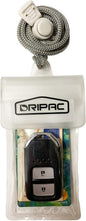 DRIPAC Waterproof Car Key FOB Case Waterproof Wallet Waterproof Holder Pouch For Key ID Badge Credit Card Money（White）