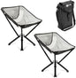 CLIQ Portable Chair Version 1.0 - Lightweight Folding Chair for Camping - Supports 300 Lbs - Perfect for Outdoor Adventures - Mist Bundle