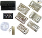 8Pcs Survival Cards Multi-Functional Tool Card Emergency Camping Tool EDC Kit in Your Walletcard with Fishhook Fishing Line,Survival Guide Multitool Camping Gear for Outdoor Hiking Hunting