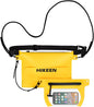 Hikeen 2 in 1 Waterproof Dry Bag with Screen Touch, IP68 Small Dry Bag Removable to Keep Phone Wallet Safe and Dry for Beach Swimming Kayaking Boating (Yellow)
