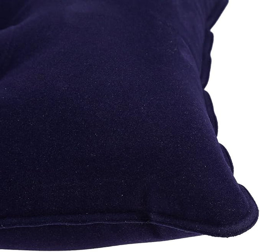 Dioche Portable Air Inflation Pillow, Soft PVC Pillow for Outdoor Travel Camping Hiking Sleeping