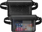 Waterproof Fanny Pack 2 Pack 8.9" Waterproof Pouch for Phone Passport Wallet Purse with Adjustable Waist Strap Kayak Accessories for Travel Beach Cruise Travel Essentials Accessories
