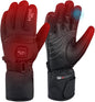 Heated Ski Gloves for Men Women Rechargeable Electric Winter Gloves with Touch Screen Windproof Thermal Gloves for Cycling Skiing Driving Climbing Hiking Camping Running Freezer Work Cold Hands