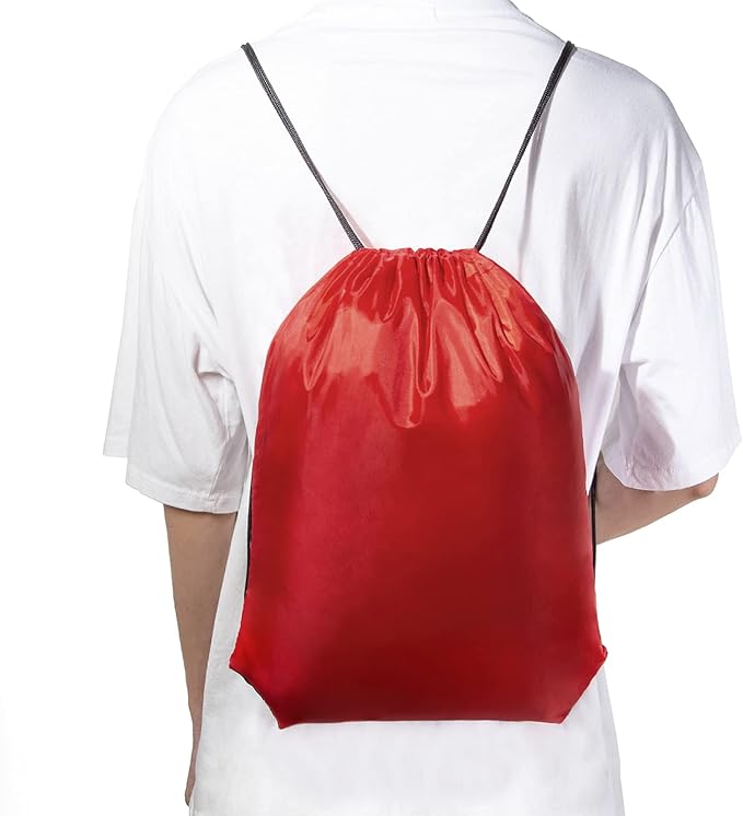 Vorspack Drawstring Backpack 20 Pieces for Party Gym Sport Trip