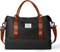 Travel Duffel Bag,Sports Tote Gym Bag,Shoulder Weekender Overnight Bag for Women