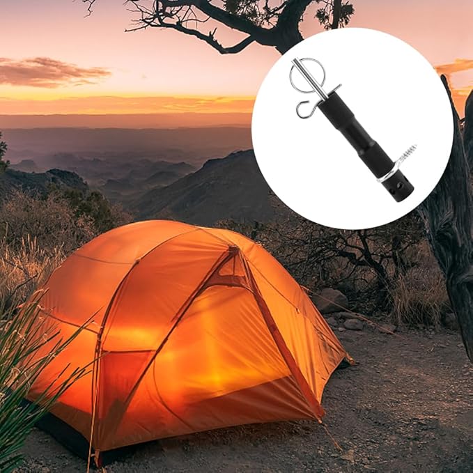 Perimeter Trip Alarm Camping Trip Wire Alarm Device Early Warning Security System for Camping Perimeter Trip Wire Alarm Device Use 209 Primers
