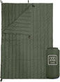 Gold Armour Camping Blanket - Puffy, Packable, Lightweight & Compact Insulated Camping Quilt for Outdoor - Backpacking, Beach, Stadium, Camp, Travel and Hiking Gear Essentials (Olive Green)