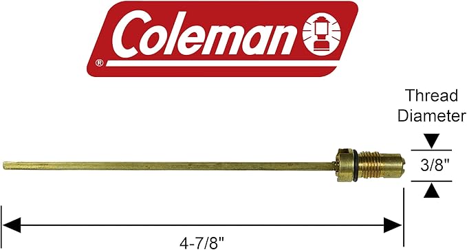 Coleman Check Valve & Air Stem Assembly Item #: 200-6381; Part for Lantern or Stove
