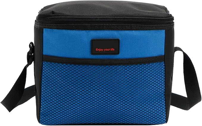 Nanxson 5L Lunch Bag Leakproof Thermal Cooler Lunch Box Adult Waterproof Insulated Lunch Tote Bag (5L,Blue)