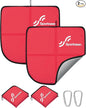 Sportneer Sitting Pad, Sit Pads for Backpacking Portable Camping Sit Pad Waterproof Folding Pad Stadium Seat Pad for for Camping Picnics Hiking