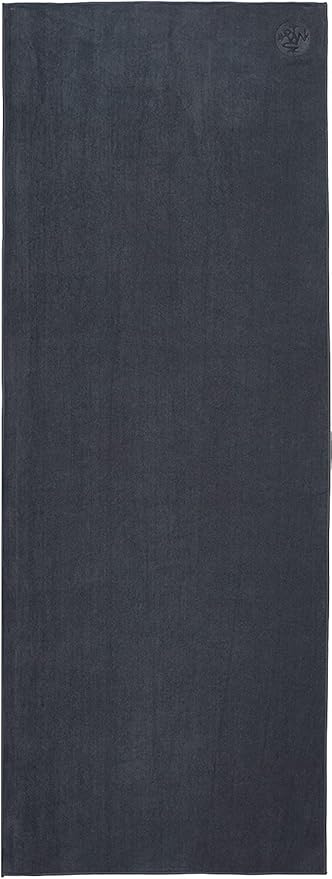 Manduka eQua Yoga Mat Towel - Quick Drying Microfiber, Lightweight, Easy for Travel, Use in Hot Yoga, Vinyasa and Power, 72 Inch (182cm)