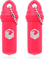 Floating Keychain (2 pack) with Waterproof Safety Container Boat Key Float - Pontoon, Fishing Accessories key holder