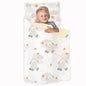 JumpOff Jo - Toddler Nap Mat - Sleeping Bag for Kids with Removable Pillow and Ultra Soft Blanket for Preschool, Daycare, and Sleepovers - Little Lamb