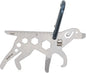 UST Tool-a-Long Multi-Tool Carabiners with Durable, Compact Stainless Steel Construction for Hiking, Kayaking, Camping, Travel and Outdoor Survival