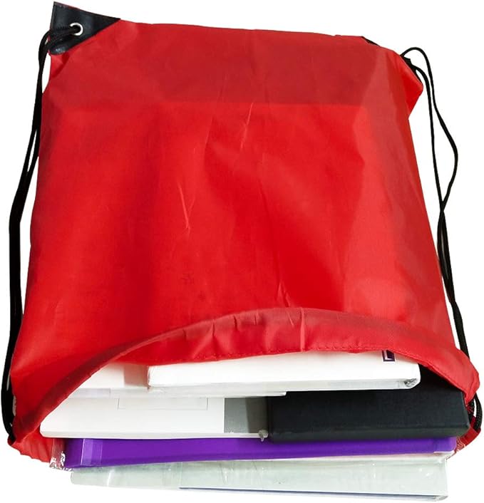 GoodtoU Drawstring Gym Backpack - 36 Pcs String Bag - Cinch Bag Bulk - 4 Colors