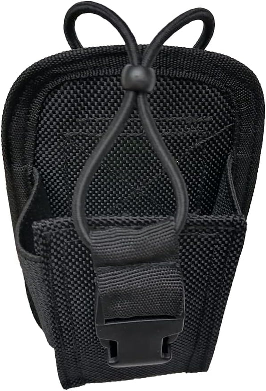 Two Way Radio Universal Tactical Holder Cases for GPS Photo uv-5r/88a/888s/md-390/GA-2S/BF-F8+/H777/UV82HP.Radios Pouch Bag for Two Way walkie talkie Adjustable Storage., Black
