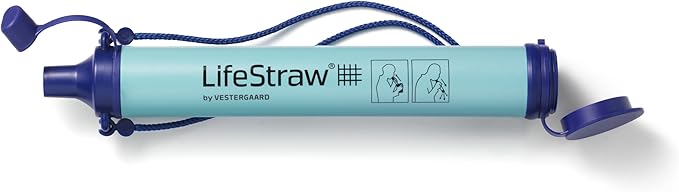 LifeStraw Personal Water Purifier for Hiking, Camping, Travel, and Emergency Preparedness