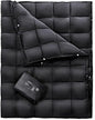 KingCamp Down Camping Blanket - Packable Lightweight Travel Blanket for Stadium, Camping, Backpacking, Compact & Water Resistant & Warm Airplane Quilt