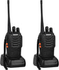 Walkie Talkies Rechargeable Long Range Two-Way Radio with Earpiece,16-Channel UHF Handheld Walky Talky with Flashlight Li-ion Battery and Charger(2 Pack)