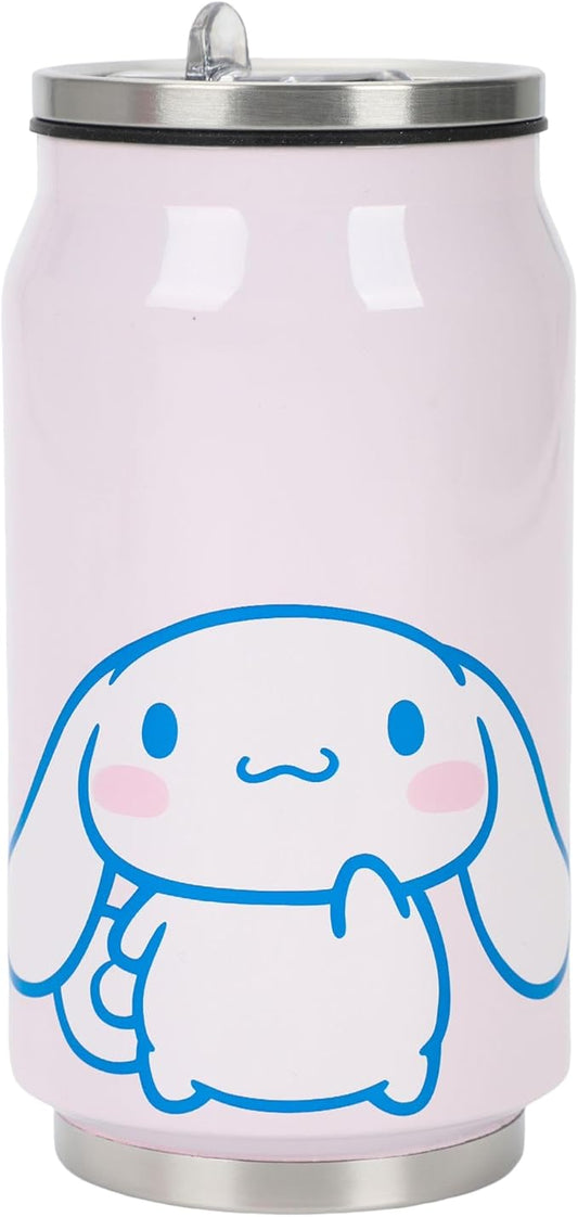 Bioworld Cinnamoroll 10 Oz Stainless Steel Travel Soda Can